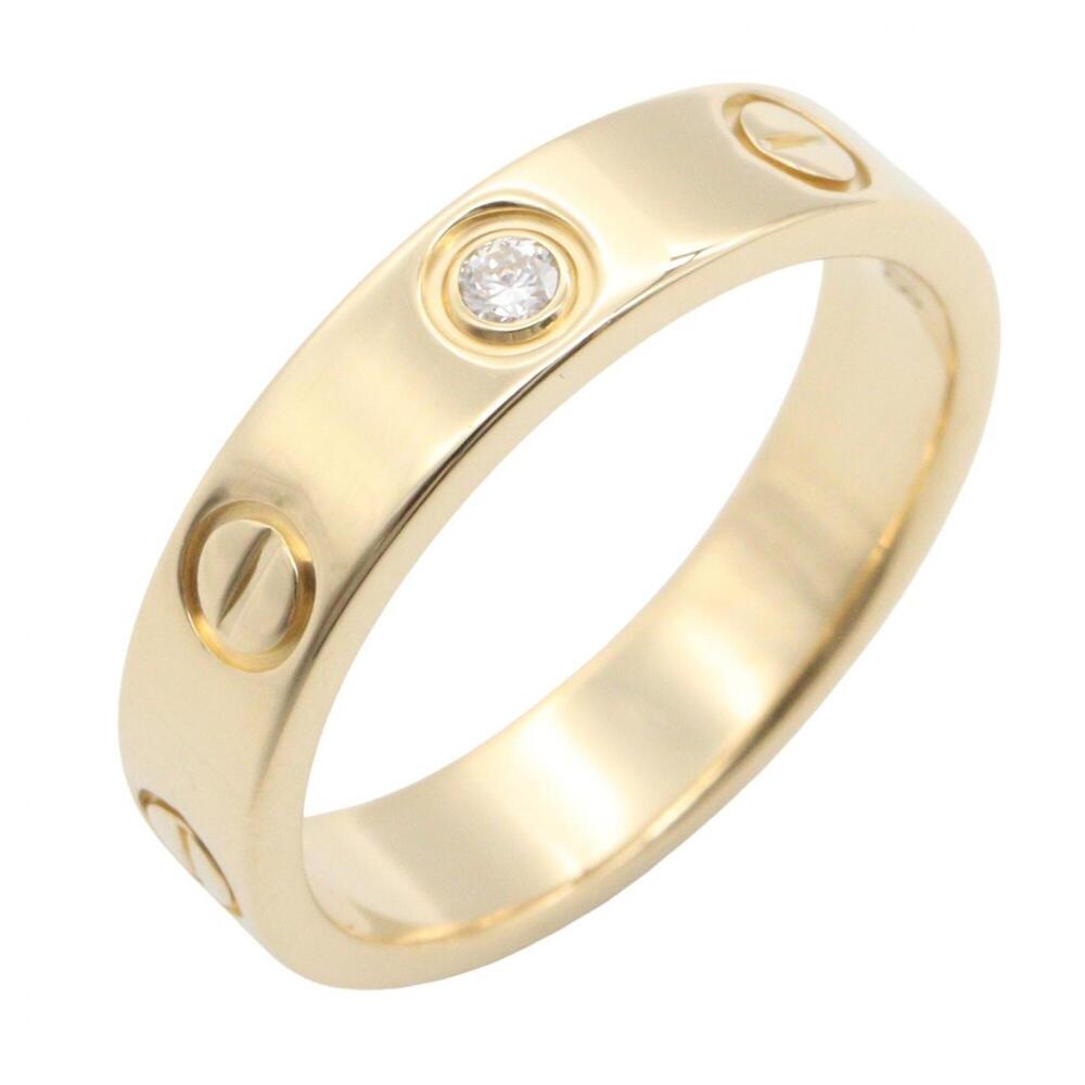Cartier Authentic 18k Gold Diamond Love Ring